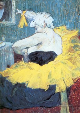  henri - El payaso cha u kao en el Moulin Rouge 1895 Toulouse Lautrec Henri de